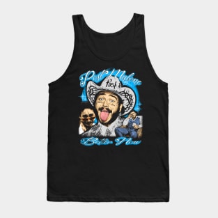 Post malone vintage 80s bootleg design Tank Top